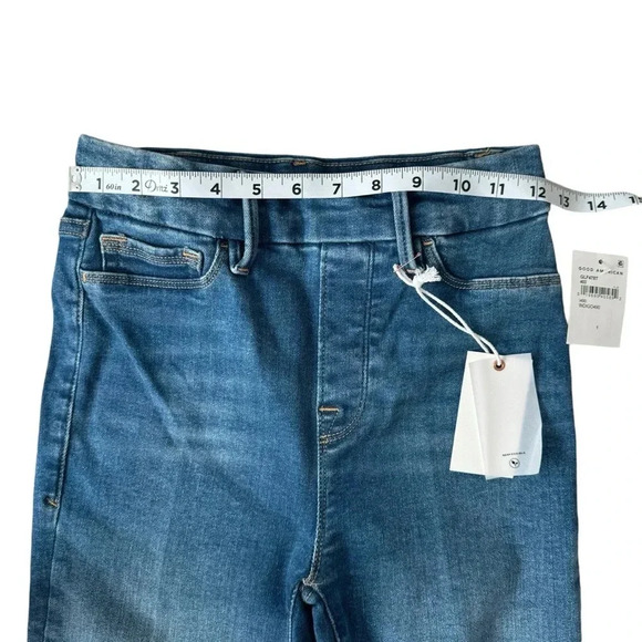 Good American Power Stretch Pull-On Flare Jeans - Picture 8 of 12